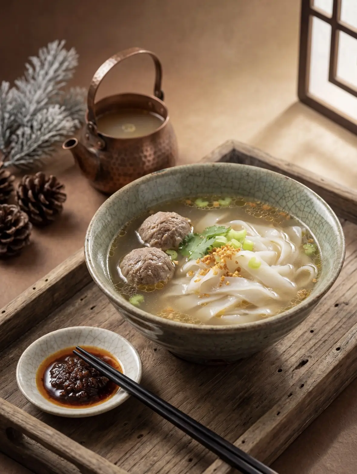 牛肉丸粿条 · 暖冬